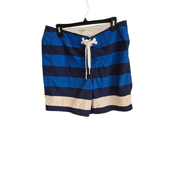Abercrombie & Fitch Other - Abercrombie & FITCH Men's Swim Trunks Drawstring Blue Back Pocket‎ #160